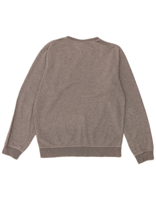 Nike Mens Sweatshirt Jumper Small Grey Flecked Cotton