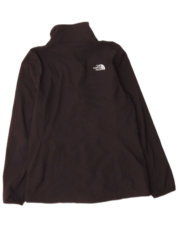 The North Face Womens Tracksuit Top Jacket UK 12 Medium Black Polyester