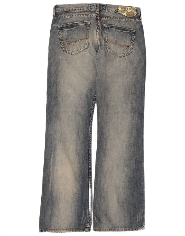 Tommy Hilfiger Womens Hipster Bootcut Jeans W29 L32 Blue