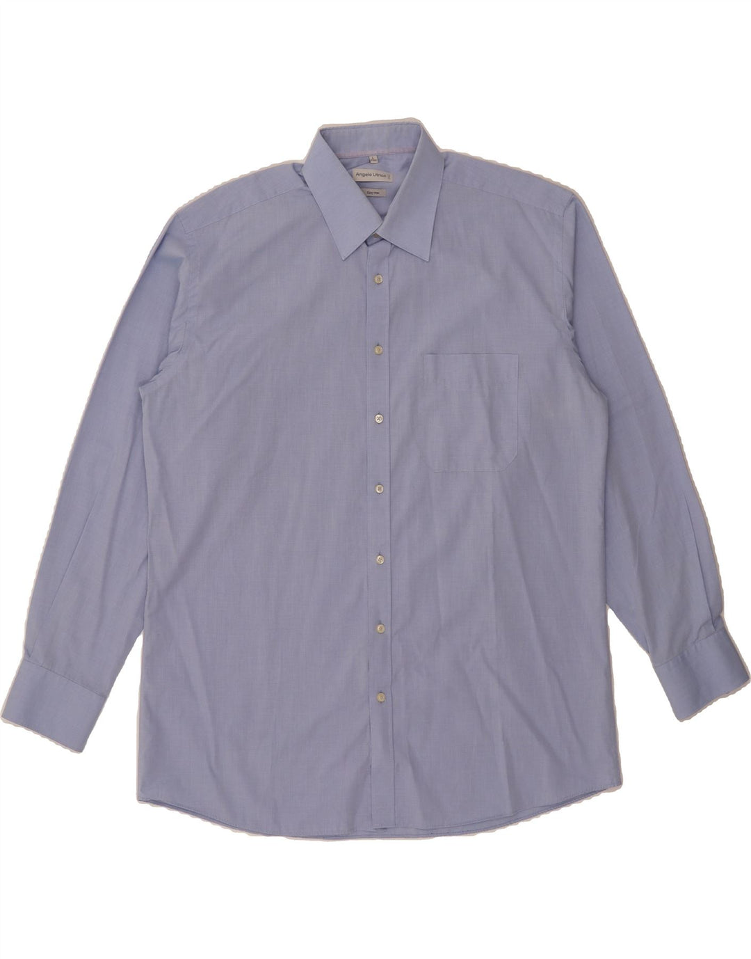 ANGELO LITRICO Mens Shirt Size 41/42 Large Blue Cotton Vintage Angelo Litrico and Second-Hand Angelo Litrico from Messina Hembry 