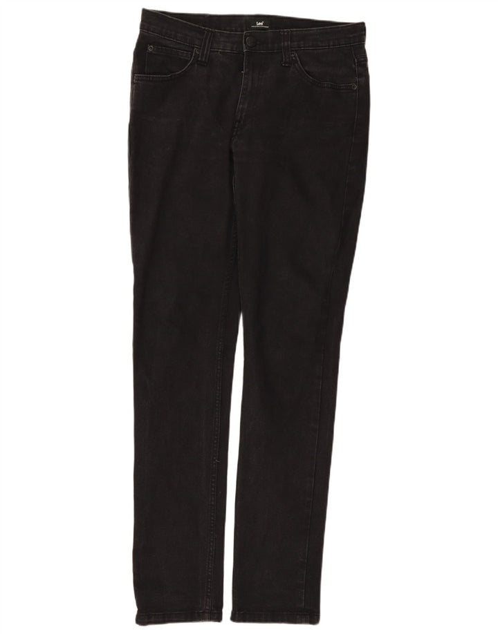 Lee Mens Slim Jeans W32 L33 Black Cotton