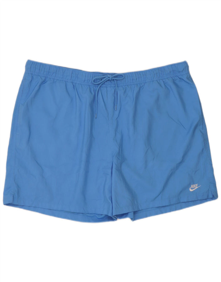 Nike Mens Swimming Shorts 3XL Blue Polyester