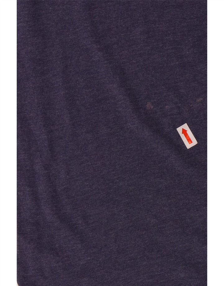 LOTTO Womens T-Shirt Top UK 14 Medium Blue