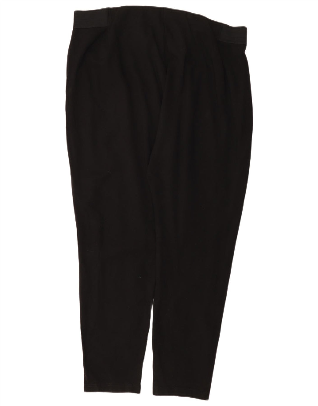 Chaps Womens Leggings UK 20 2XL  Black Viscose
