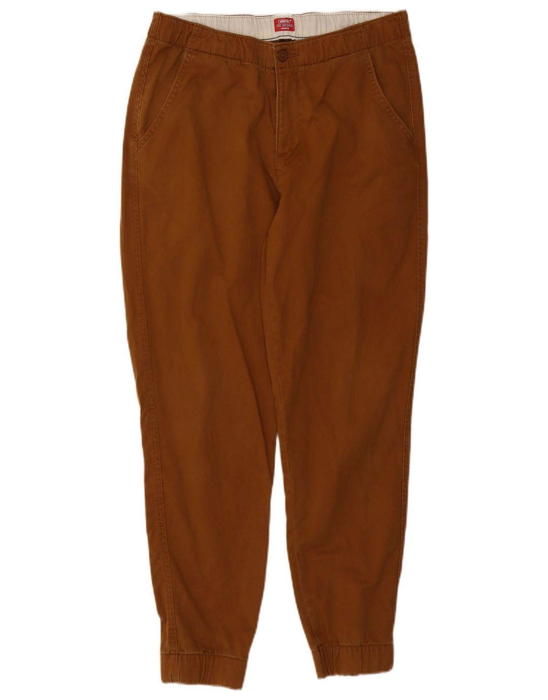 Levi's Mens Joggers Chino Trousers Medium W32 L28 Brown Cotton