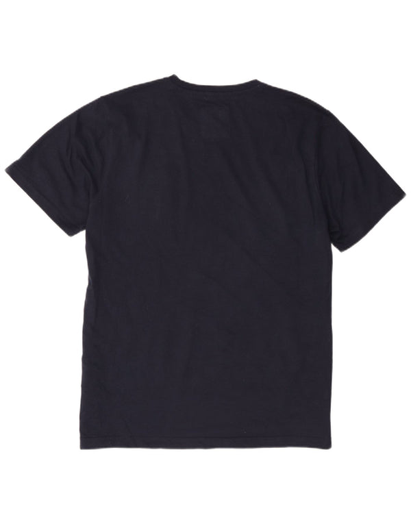 Crew Clothing Mens T-Shirt Top XL Navy Blue Cotton