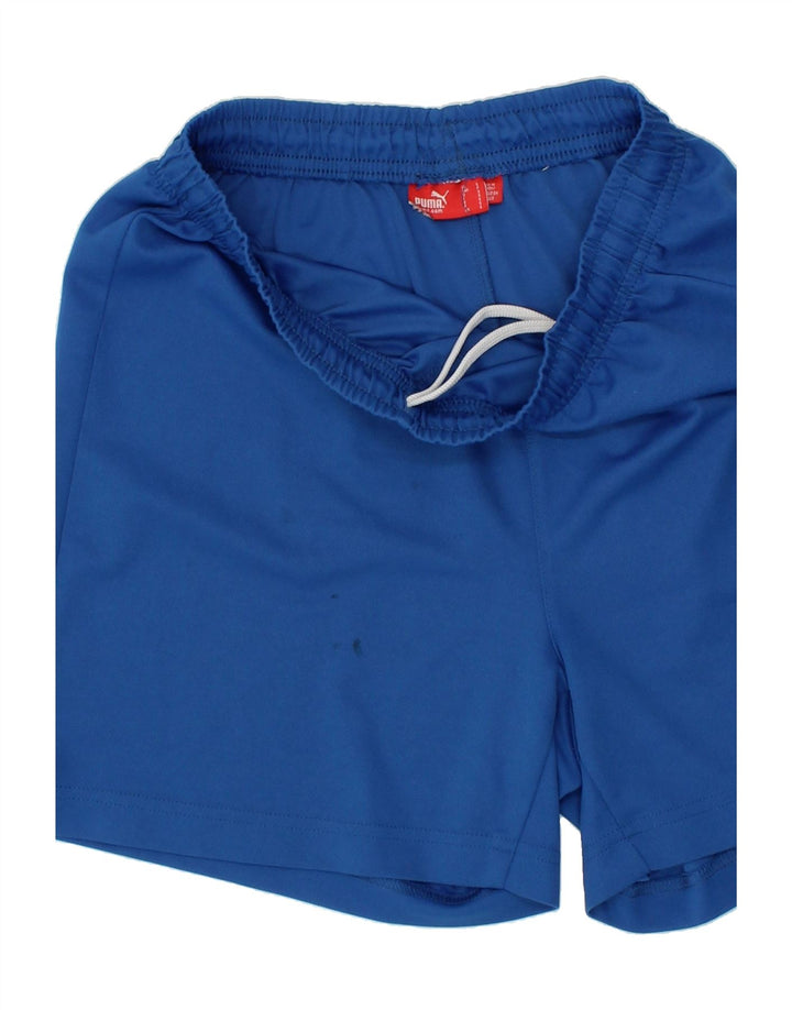 PUMA Mens Sport Shorts Small Blue Vintage Puma and Second-Hand Puma from Messina Hembry 