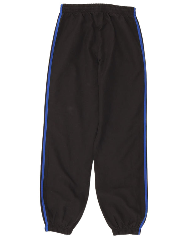 ADIDAS Boys Tracksuit Trousers Joggers 15-16 Years  Black Polyester