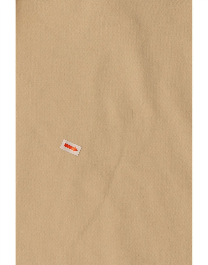 Puma Womens Hoodie Jumper UK 20 2XL Beige Cotton