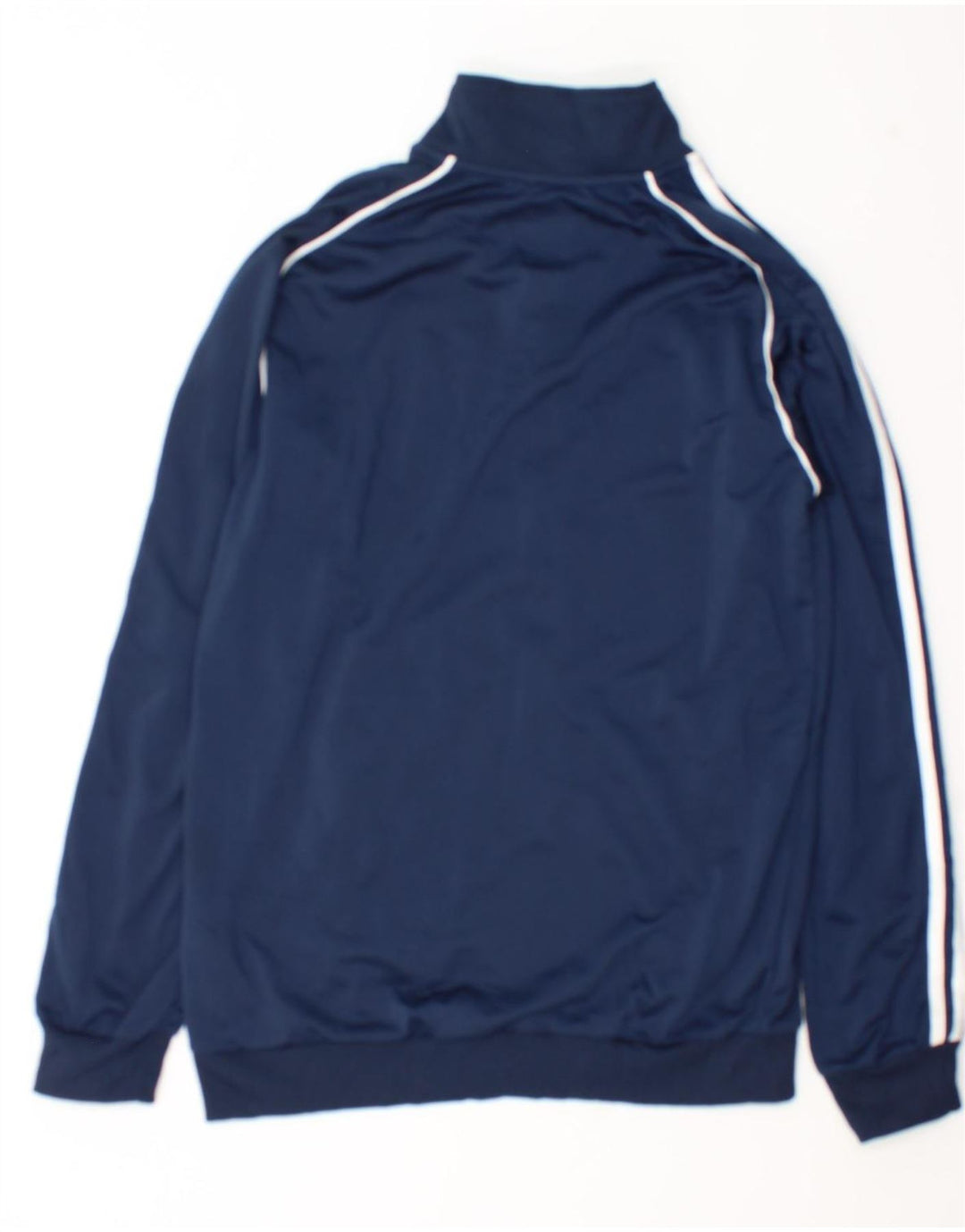 Adidas Mens Spartans Graphic Tracksuit Top Jacket Small Navy Blue Polyester
