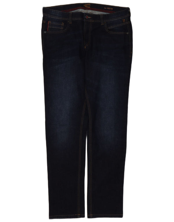 CAMEL ACTIVE Mens Houston Slim Jeans W36 L34 Navy Blue Cotton