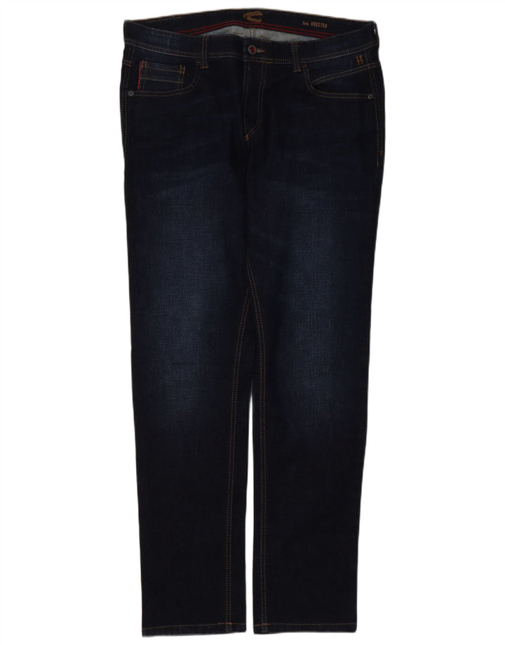 CAMEL ACTIVE Mens Houston Slim Jeans W36 L34 Navy Blue Cotton