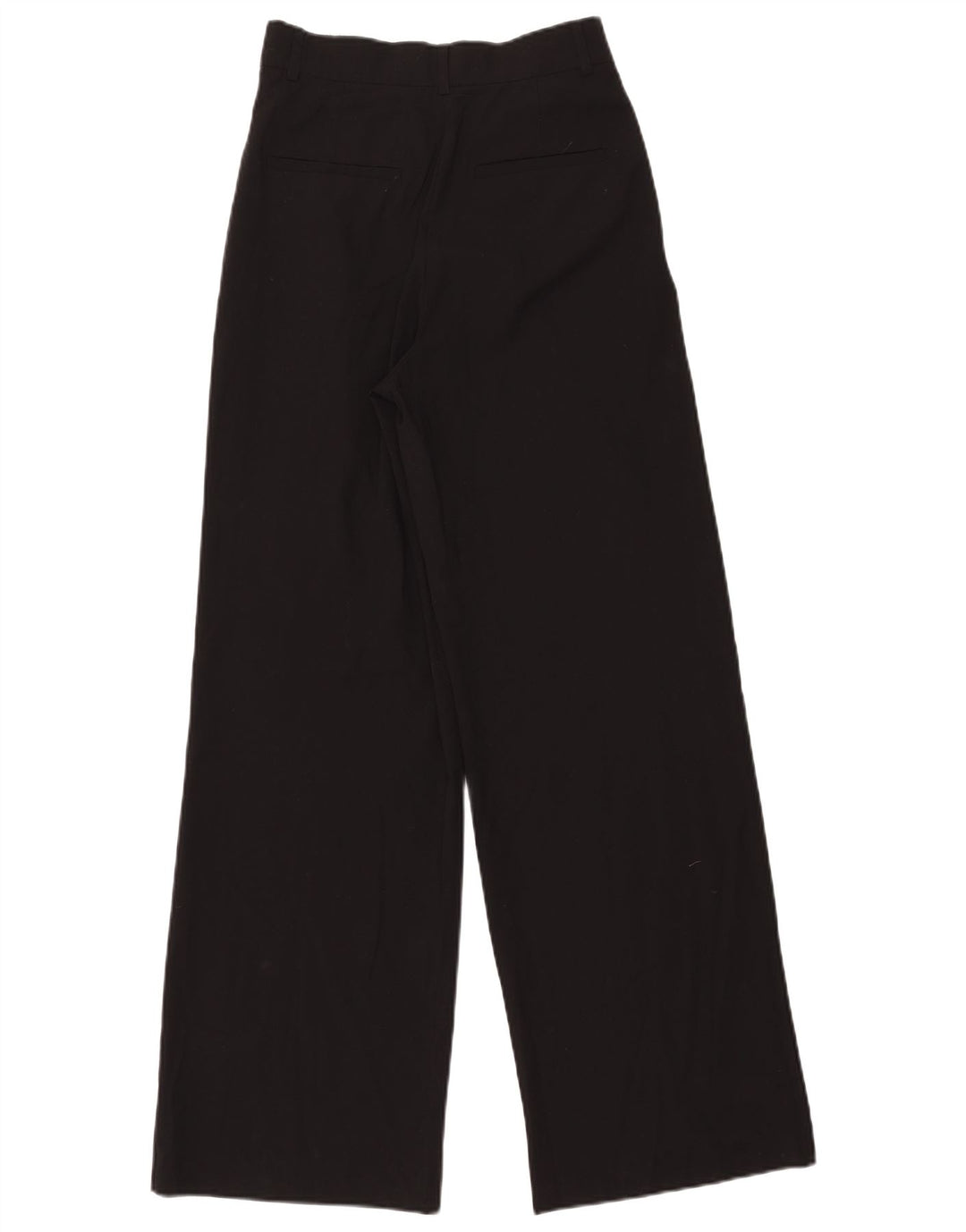 Zara Womens Pegged Chino Trousers Small W26 L31 Black Polyester