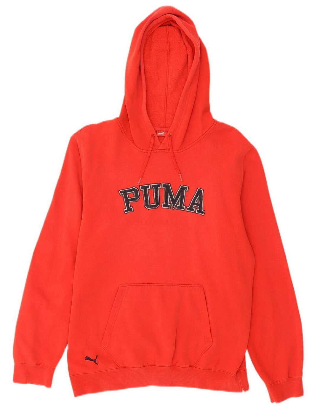 PUMA Mens Graphic Hoodie Jumper Medium Red