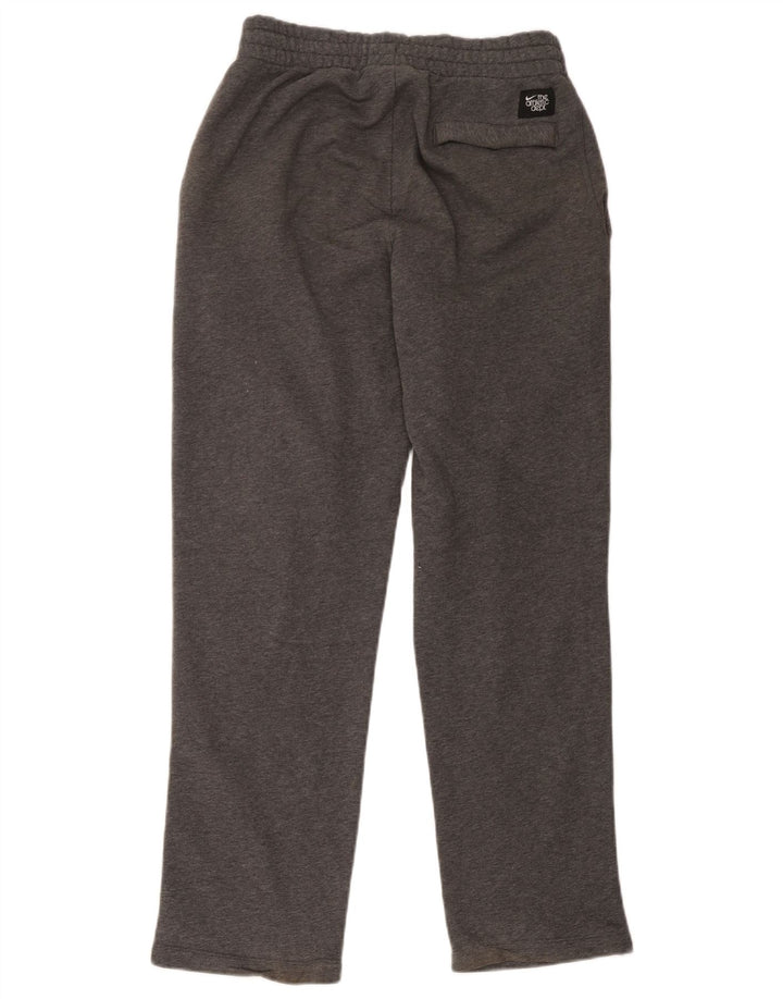 Nike Mens Tracksuit Trousers Small Grey Cotton