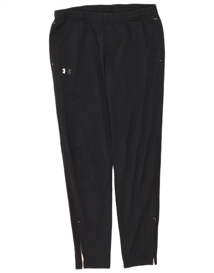 Under Armour Mens Tracksuit Trousers Large  Black Polyester