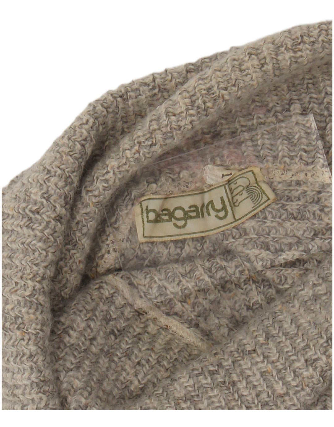 BAGARRY Womens Crop Roll Neck Jumper Sweater UK 14 Large Grey Flecked