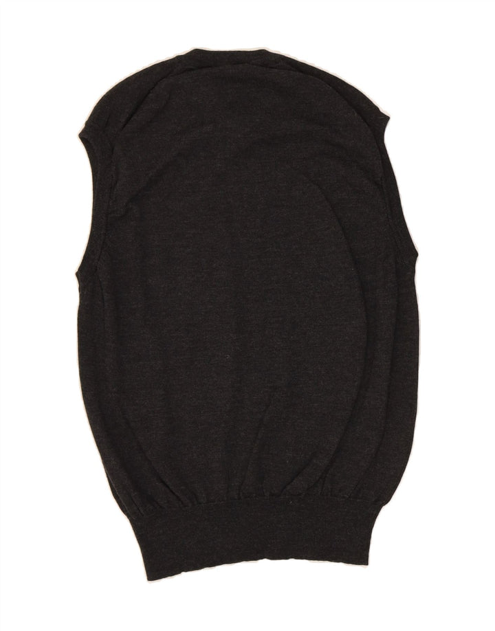 A.W.DUNMORE Mens Vest Tank Top IT 50 Medium Black Wool Vintage A.W.Dunmore and Second-Hand A.W.Dunmore from Messina Hembry 
