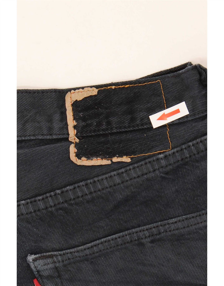 Levi's Womens Denim Shorts W33 Medium Navy Blue Cotton