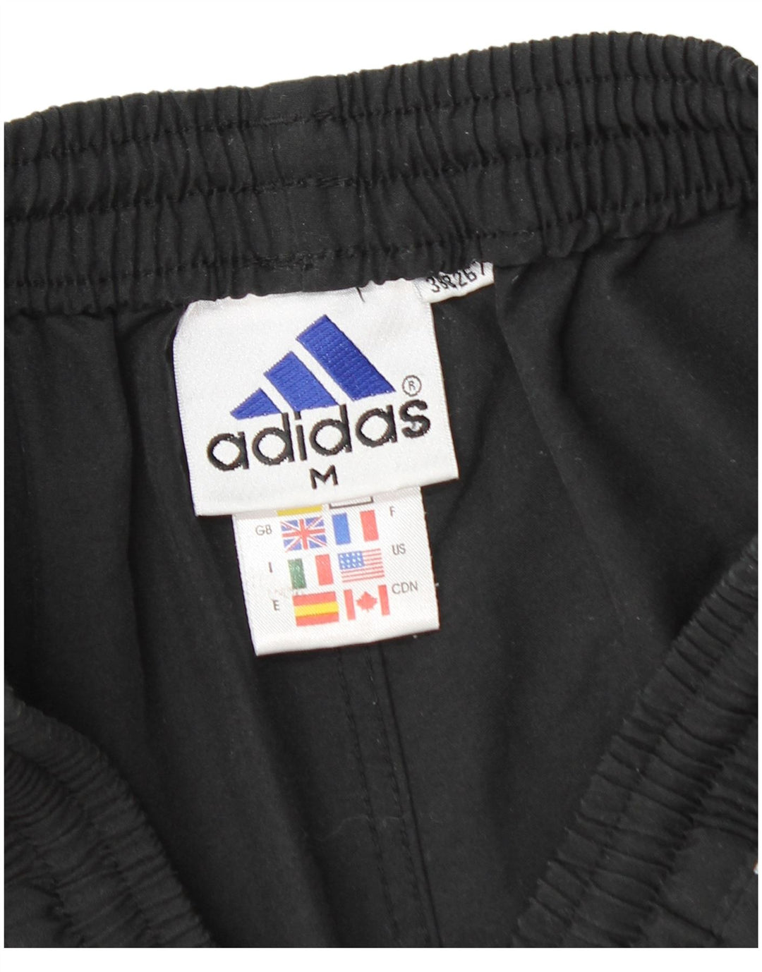 Adidas Mens Sport Shorts Medium Black Polyester