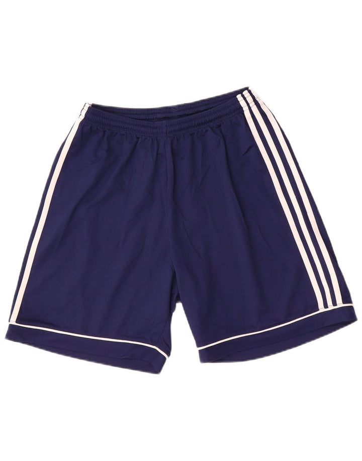 ADIDAS Mens Aeroready Sport Shorts Medium  Navy Blue Polyester
