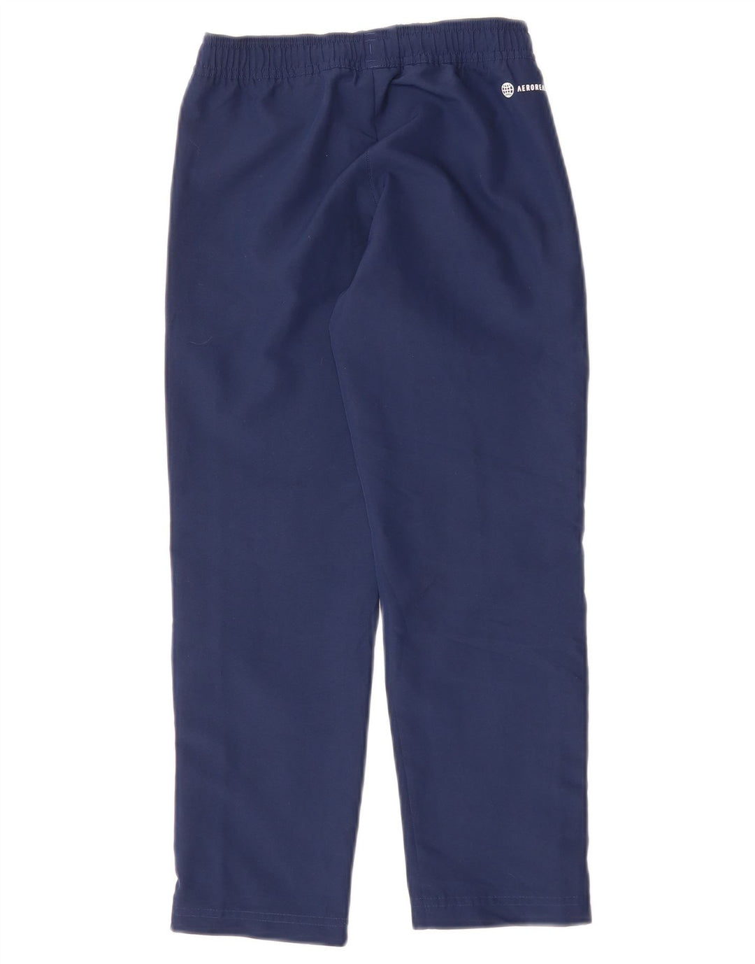 ADIDAS Boys Aeroready Tracksuit Trousers 7-8 Years  Navy Blue Polyester