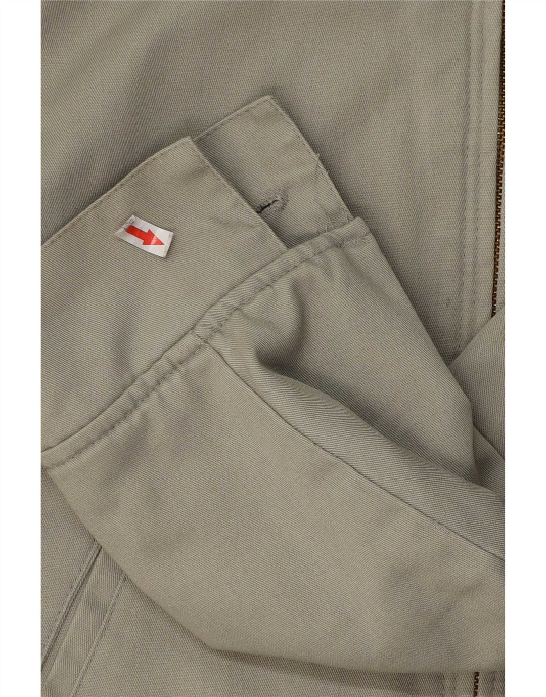 Dickies Mens Bomber Jacket UK 38 Medium Grey Polyester