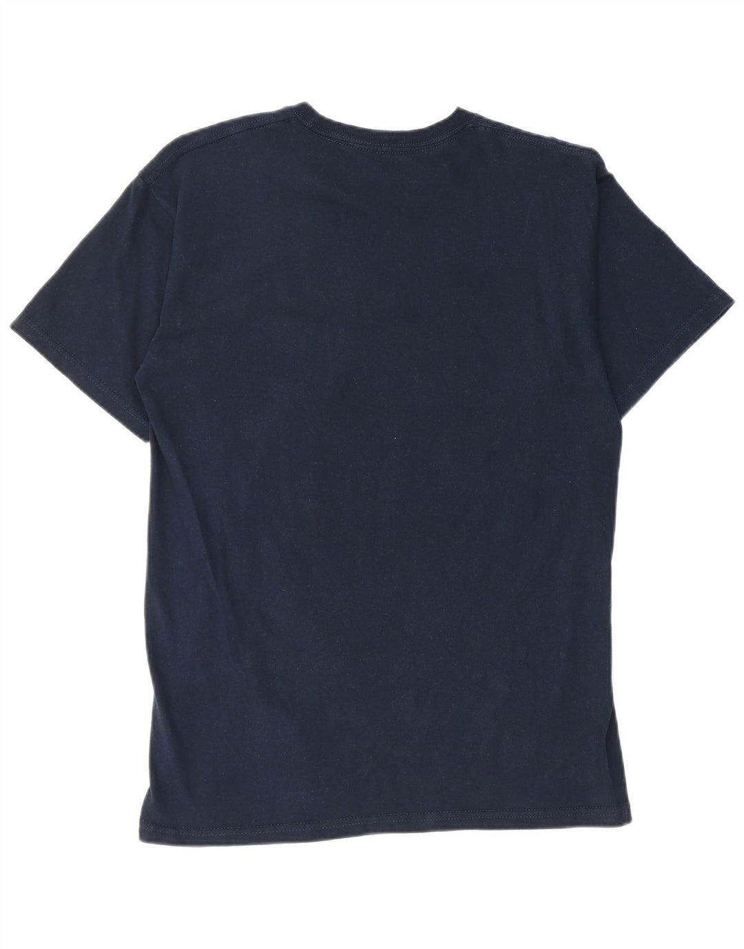 Fila Mens Graphic T-Shirt Top Medium Navy Blue Cotton