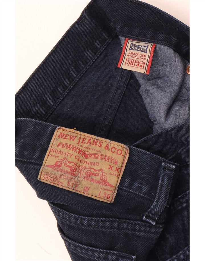 New Jeans Mens 511 Slim W30 L28 Navy Blue Cotton
