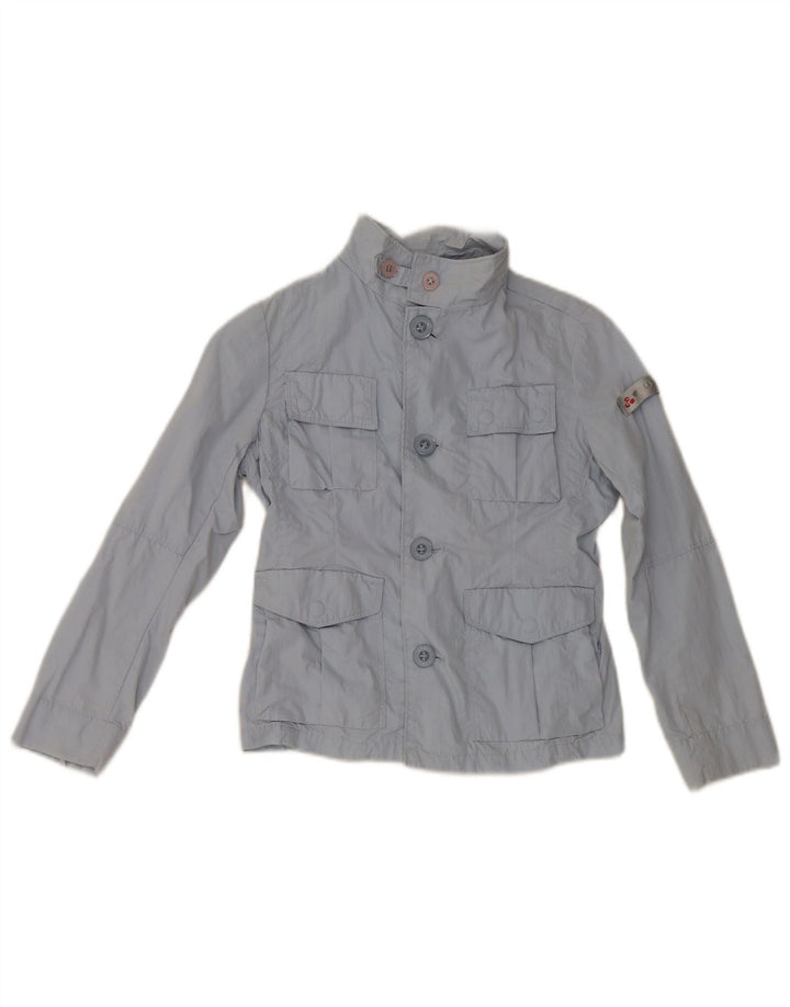 PEUTEREY Girls Utility Jacket 7-8 Years Blue Polyamide