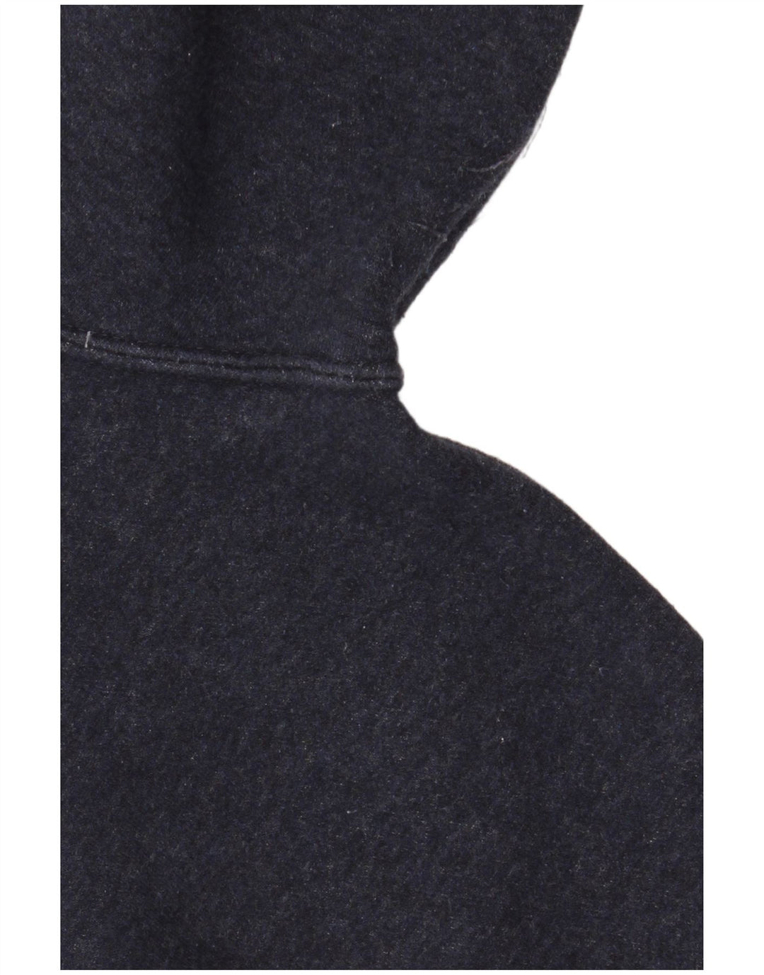 NIKE Mens Zip Hoodie Sweater Medium Navy Blue Cotton