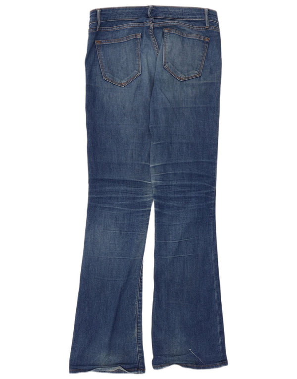 Gap Womens Sexy Distressed Bootcut Jeans W26 L31 Blue Cotton