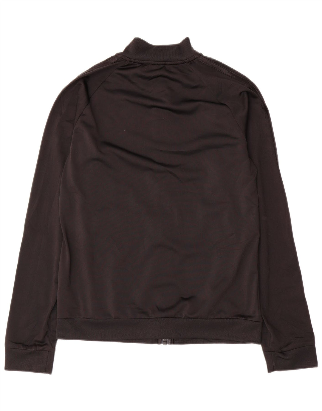 Adidas Womens Tracksuit Top Jacket UK 8/10 Small Black Polyester
