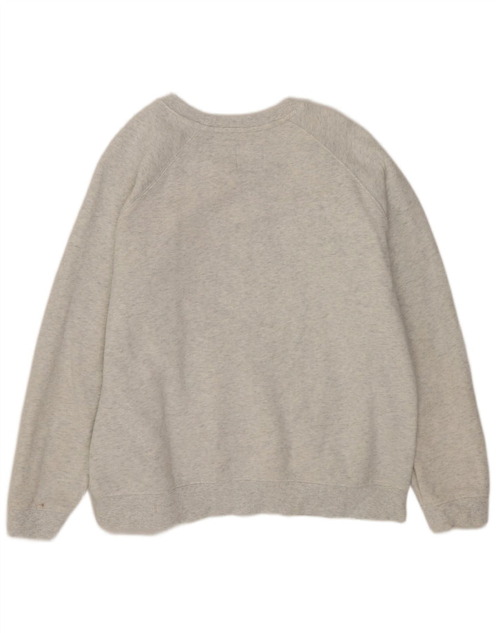 Crew Clothing Womens Oversized Sweatshirt Jumper UK 18 XL Grey Flecked