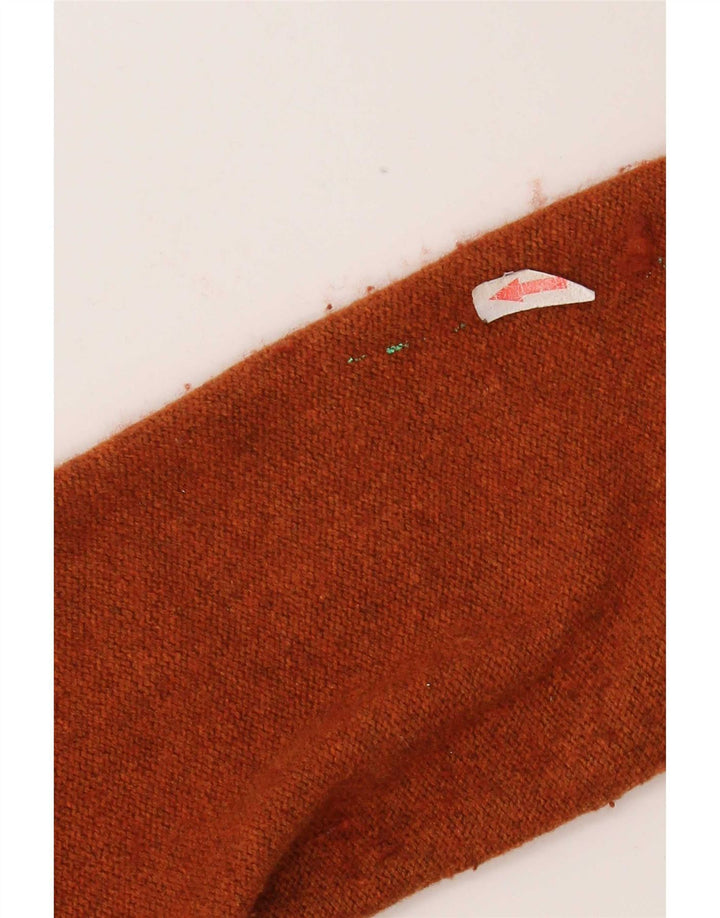 White Stuff Womens Open Cardigan Sweater UK 14 Large Brown Nylon