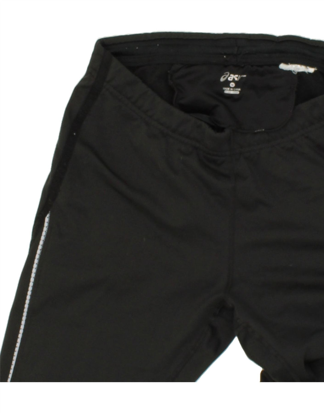 ASICS Womens Leggings UK 12 Medium Black Vintage Asics and Second-Hand Asics from Messina Hembry 