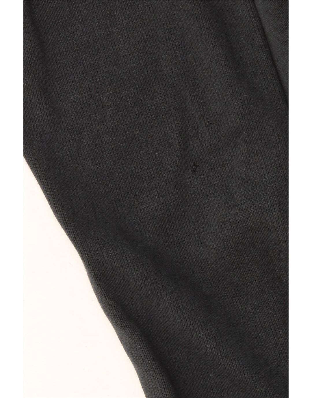 NIKE Mens Zip Hoodie Sweater Large Black Cotton