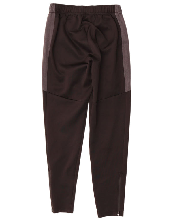 Puma Mens Tracksuit Trousers Large Black Geometric Polyester