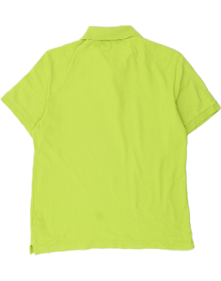 FILA Mens Polo Shirt Medium Green Cotton Vintage Fila and Second-Hand Fila from Messina Hembry 