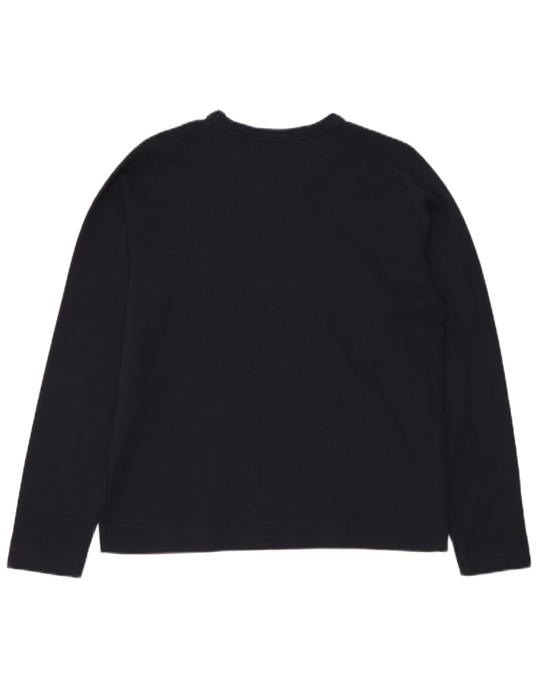 TED BAKER Mens V-Neck Jumper Sweater Size 5 XL Navy Blue Cotton