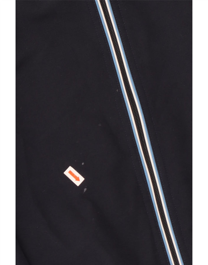 Champion Mens Tracksuit Top Jacket XL Navy Blue Polyester