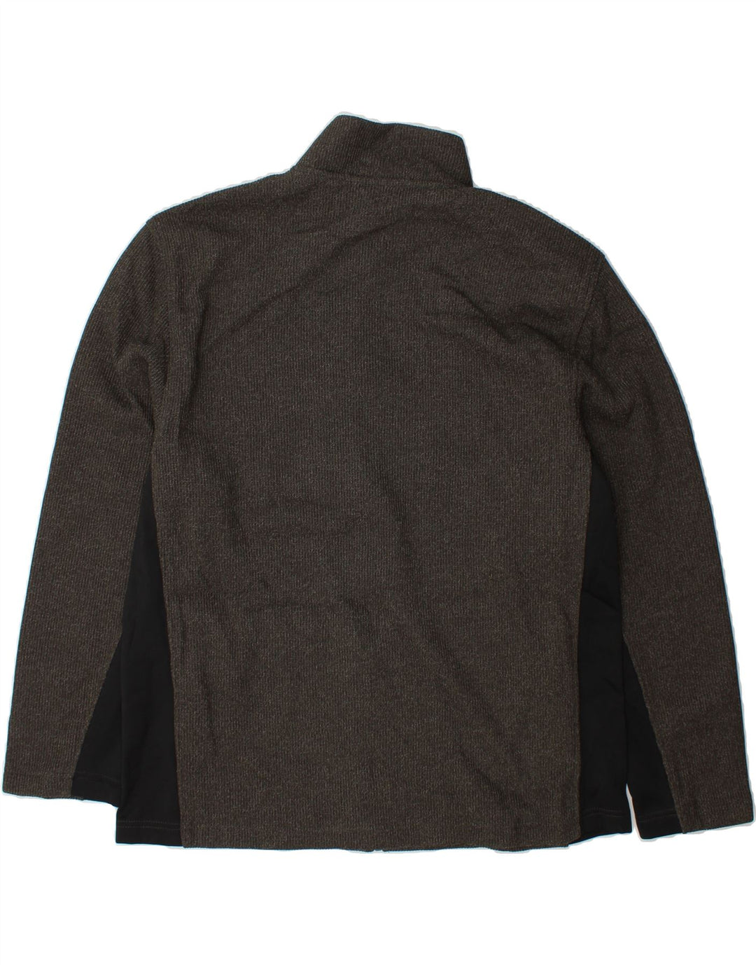 IZOD Mens Tracksuit Top Jacket XL Grey Colourblock Polyester Vintage Izod and Second-Hand Izod from Messina Hembry 
