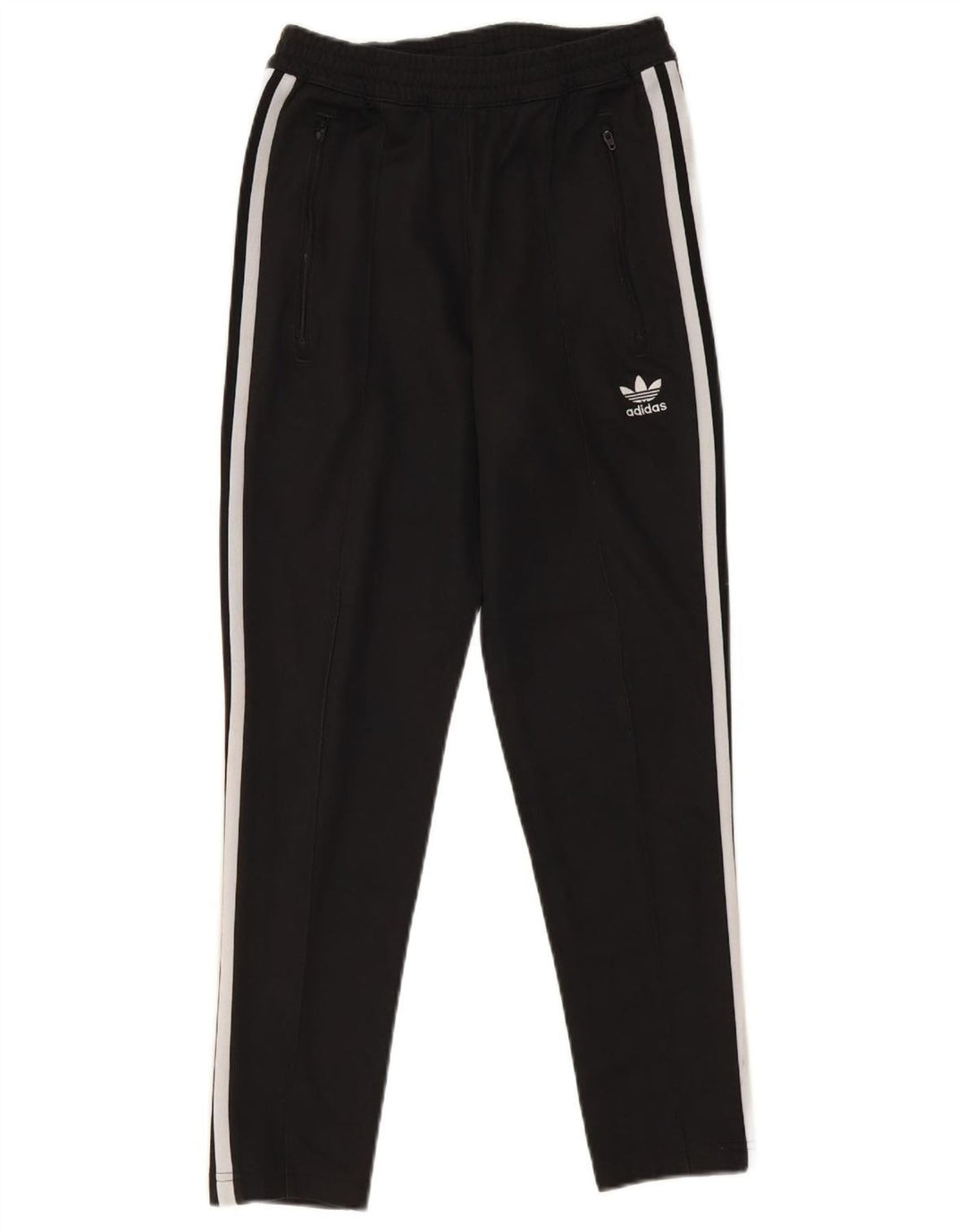 ADIDAS Mens Tracksuit Trousers XS Black Cotton