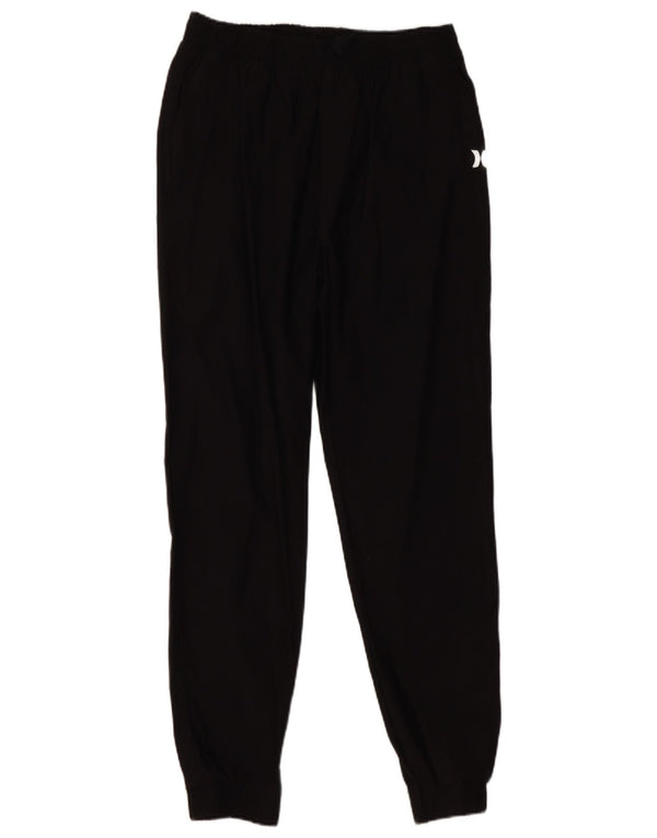 Hurley Boys Joggers Chino Trousers 14-15 Years W30 L28 Black Nylon