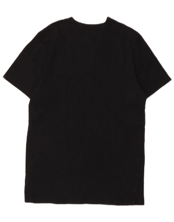 Hugo Boss Mens T-Shirt Top Small Black Cotton