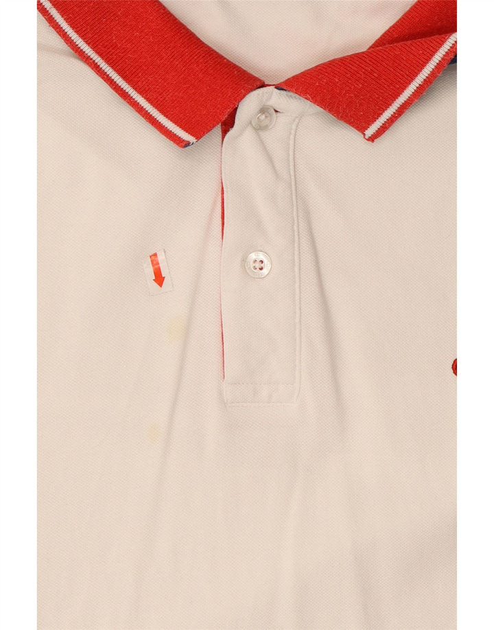Champion Mens Rugby Polo Shirt XL White