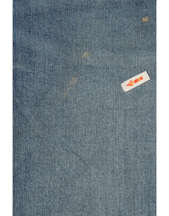 Wrangler Mens Relaxed Fit Bootcut Jeans W36 L32 Blue Cotton