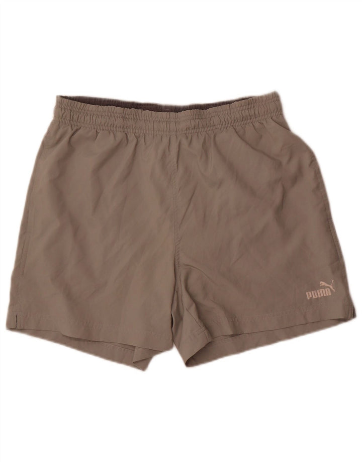 Puma Mens Sport Shorts Medium  Grey Polyester