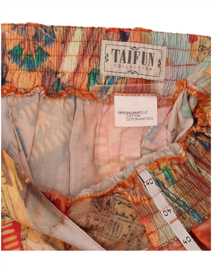 TAIFUN Womens A-Line Skirt EU 40 Medium W28  Multicoloured Patchwork