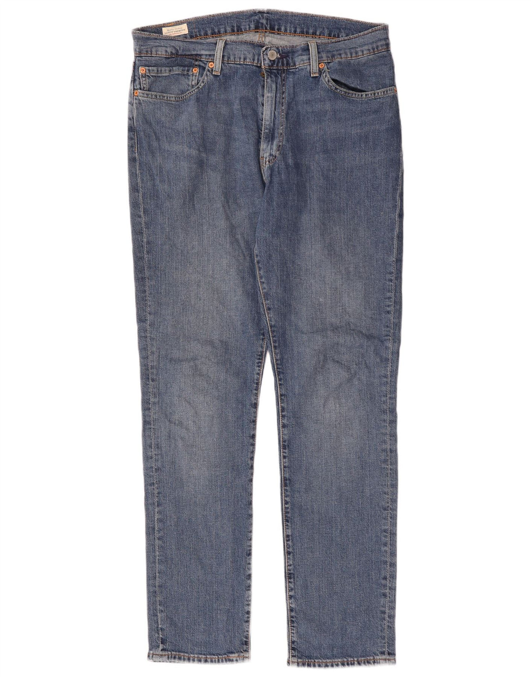 Levi's Mens 511 Slim Jeans W36 L34 Blue Cotton